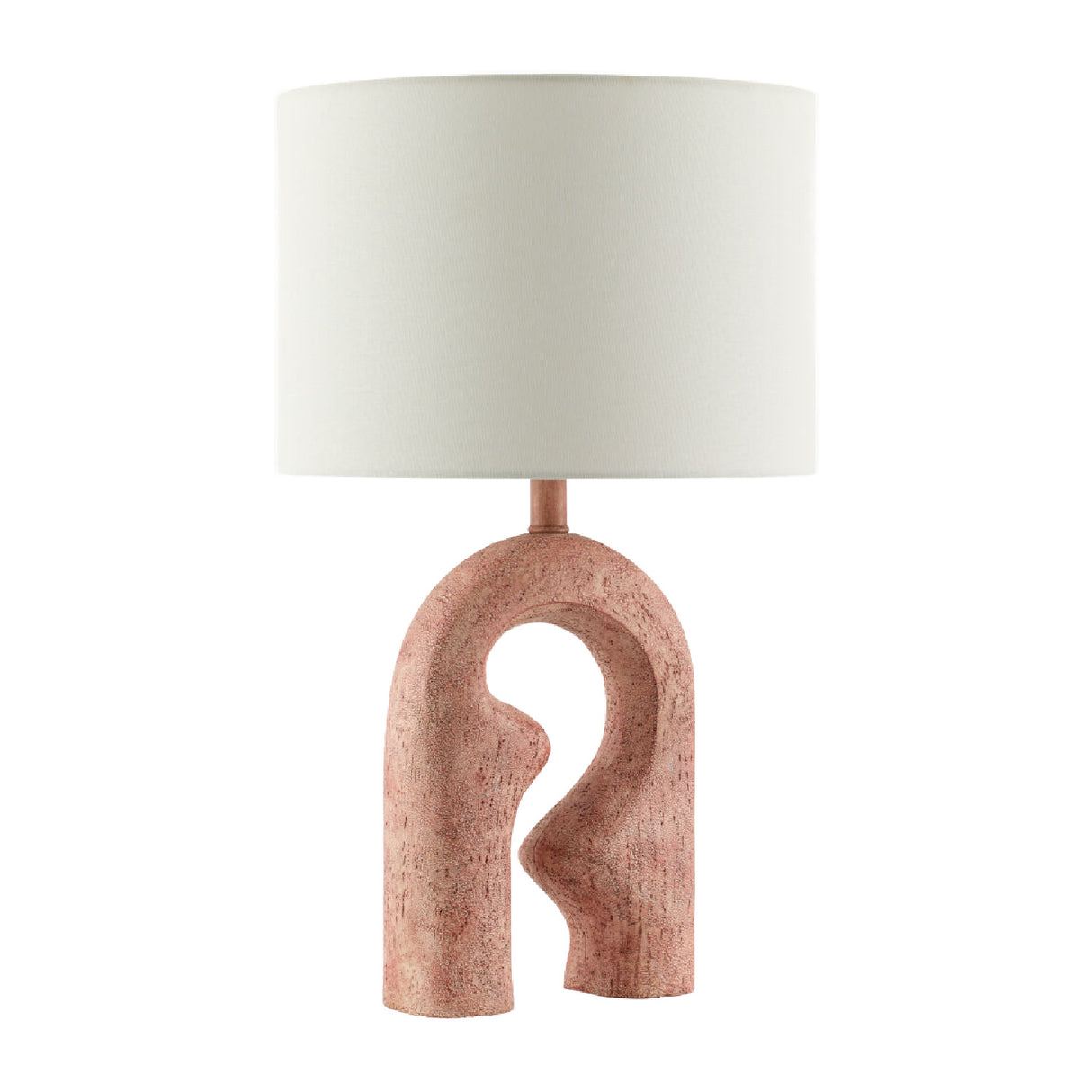 Modern European furniture - Wavy Carved Base Table Lamp - www.oroa.com | Oroa.com
