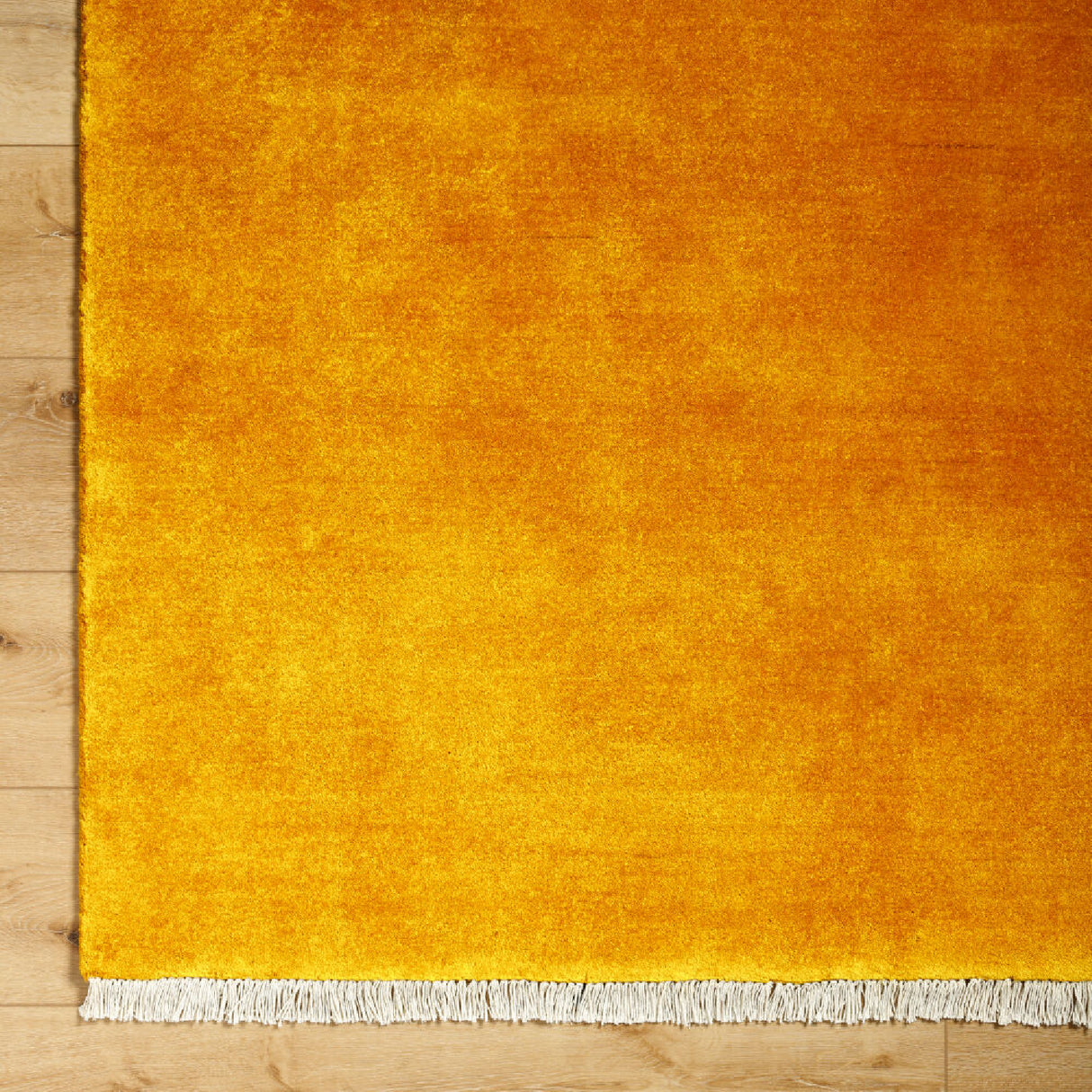 Modern European furniture - Hand-Loomed Wool Fringe Square Carpet - www.oroa.com | Oroa.com