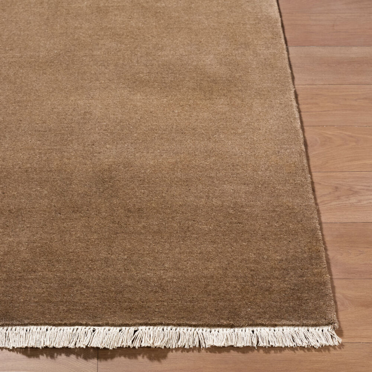 Modern European furniture - Hand-Loomed Wool Fringe Square Carpet - www.oroa.com | Oroa.com