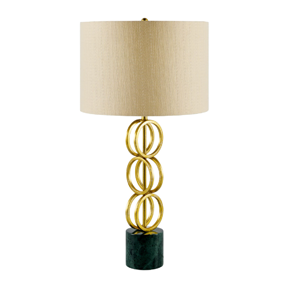 Modern European furniture - Gold Rings Accent Table Lamp - www.oroa.com | Oroa.com