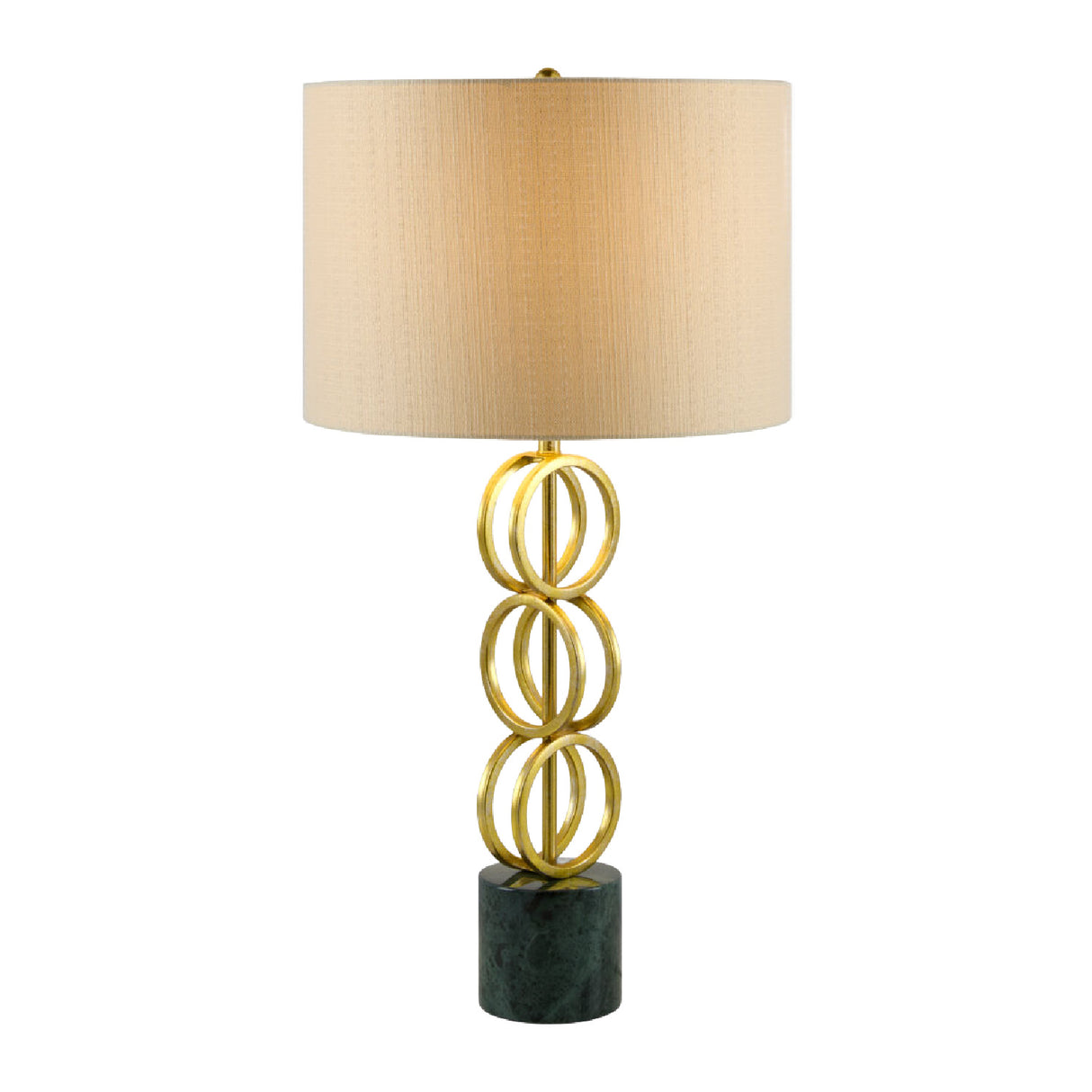Modern European furniture - Gold Rings Accent Table Lamp - www.oroa.com | Oroa.com
