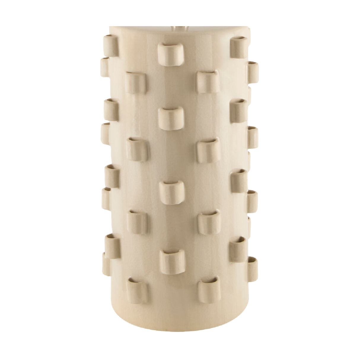 Modern European furniture - Cream Ceramic Embellished Table Lamp - www.oroa.com | Oroa.com