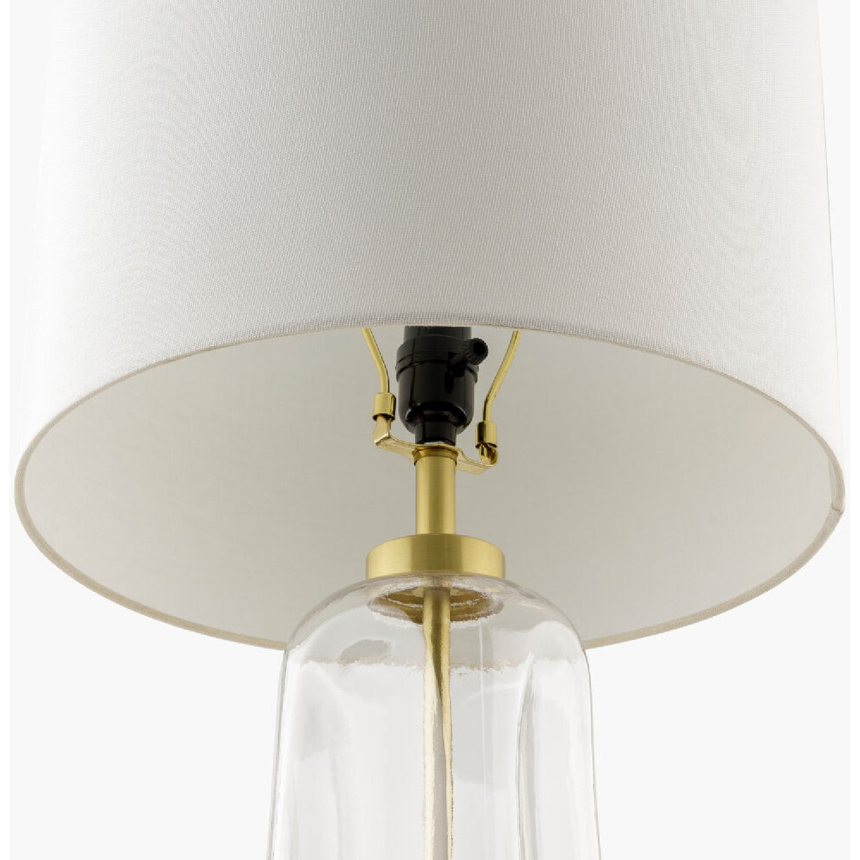 Modern European furniture - Clear Glass Cotton Table Lamp - www.oroa.com | Oroa.com