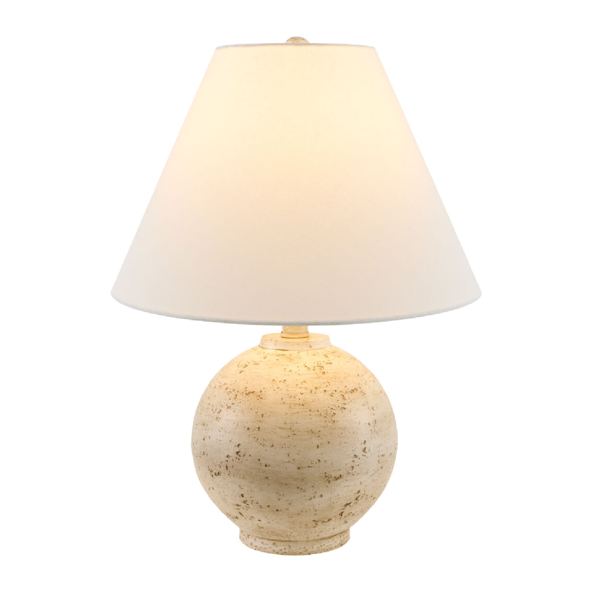 Modern European furniture - Cream Sphere Base Table Lamp - www.oroa.com | Oroa.com