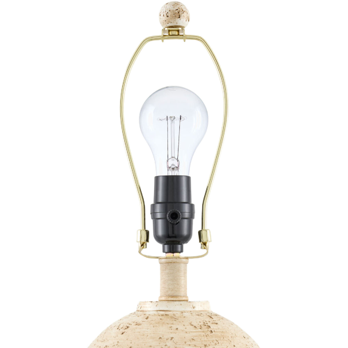 Modern European furniture - Cream Sphere Base Table Lamp - www.oroa.com | Oroa.com