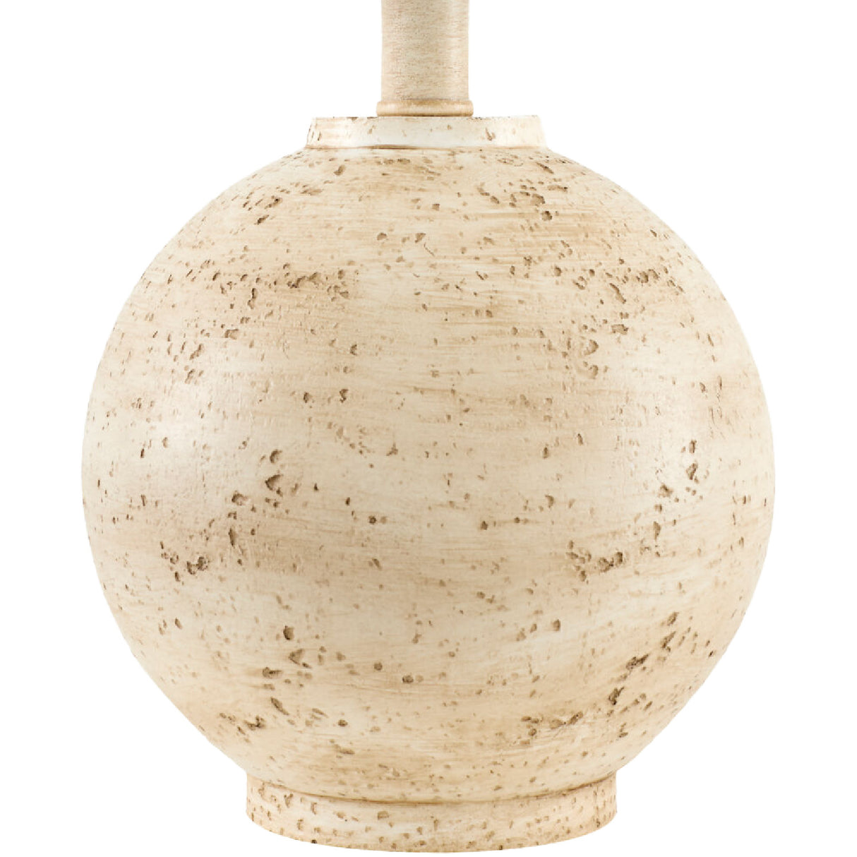 Modern European furniture - Cream Sphere Base Table Lamp - www.oroa.com | Oroa.com
