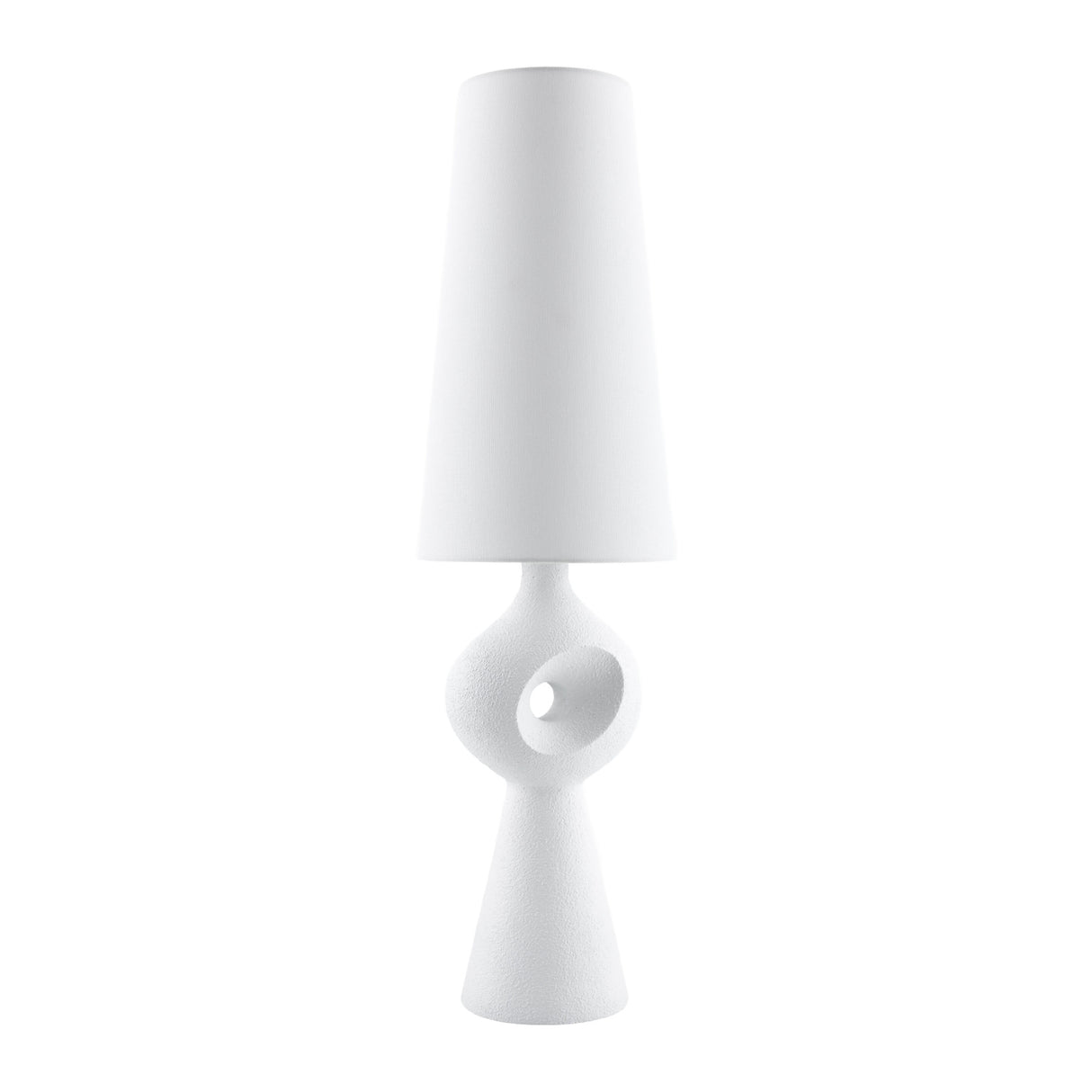 Modern European furniture - Sculptured Base Accent Table Lamp - www.oroa.com | Oroa.com