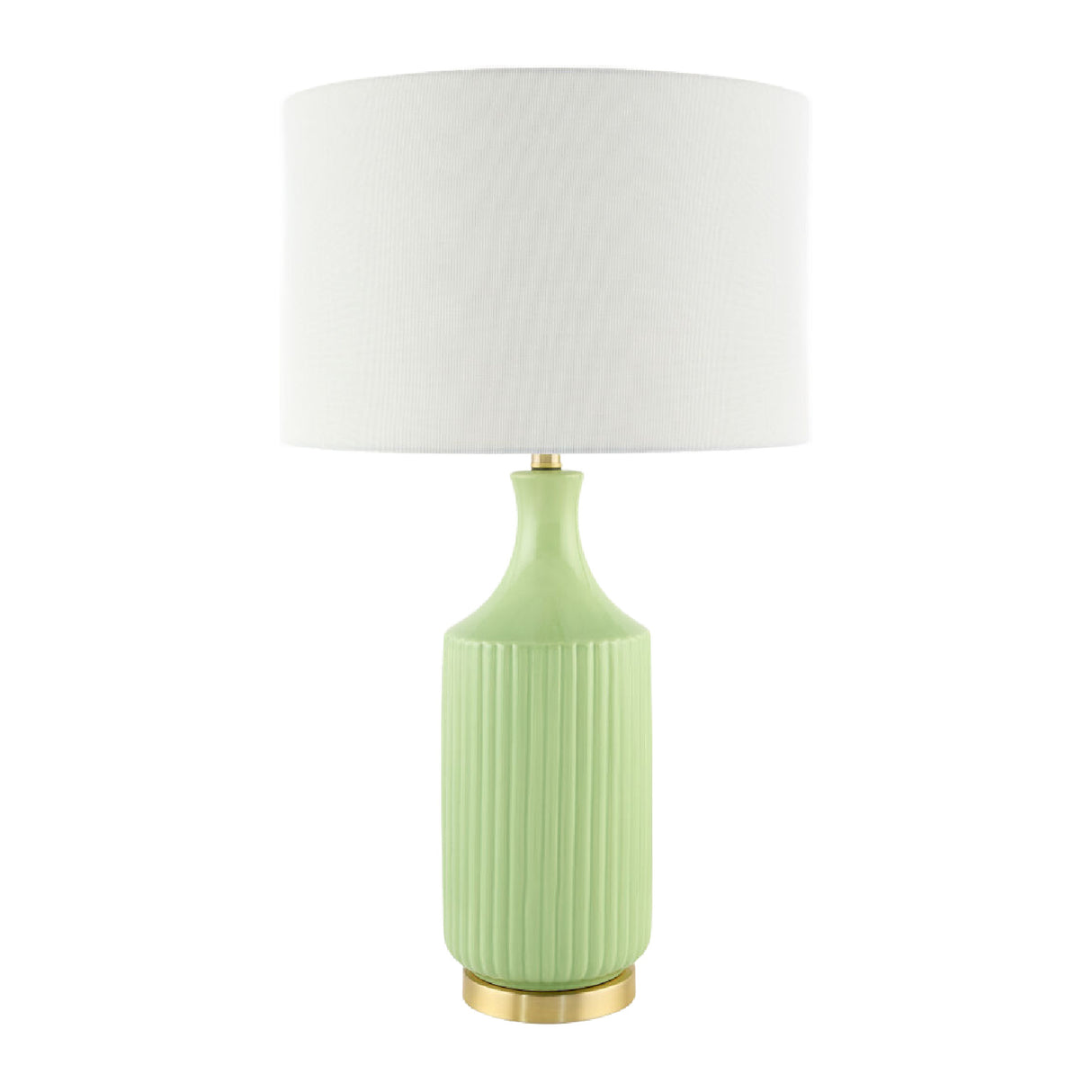 Modern European furniture - Fluted Glazed Ceramic Table Lamp - www.oroa.com | Oroa.com