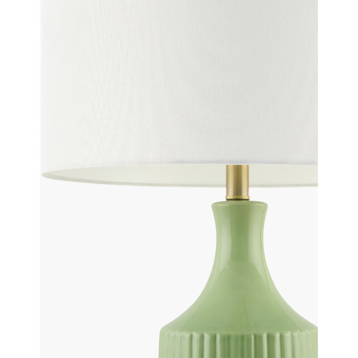 Modern European furniture - Fluted Glazed Ceramic Table Lamp - www.oroa.com | Oroa.com