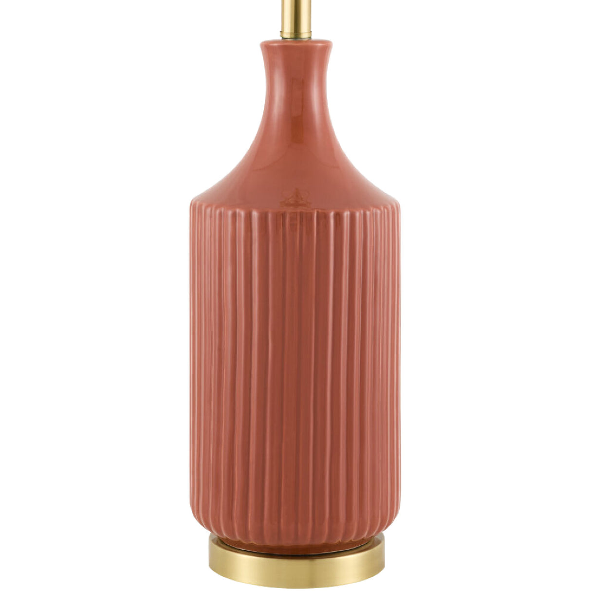 Modern European furniture - Fluted Glazed Ceramic Table Lamp - www.oroa.com | Oroa.com