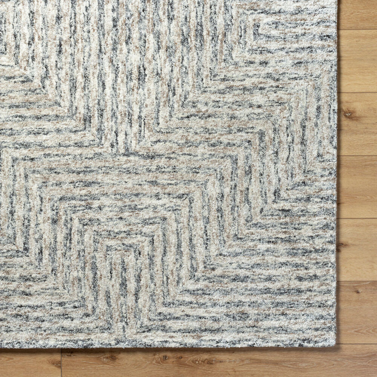 Modern furniture - Textured Wool Blend Square Carpet - www.oroa.com | Oroa.com