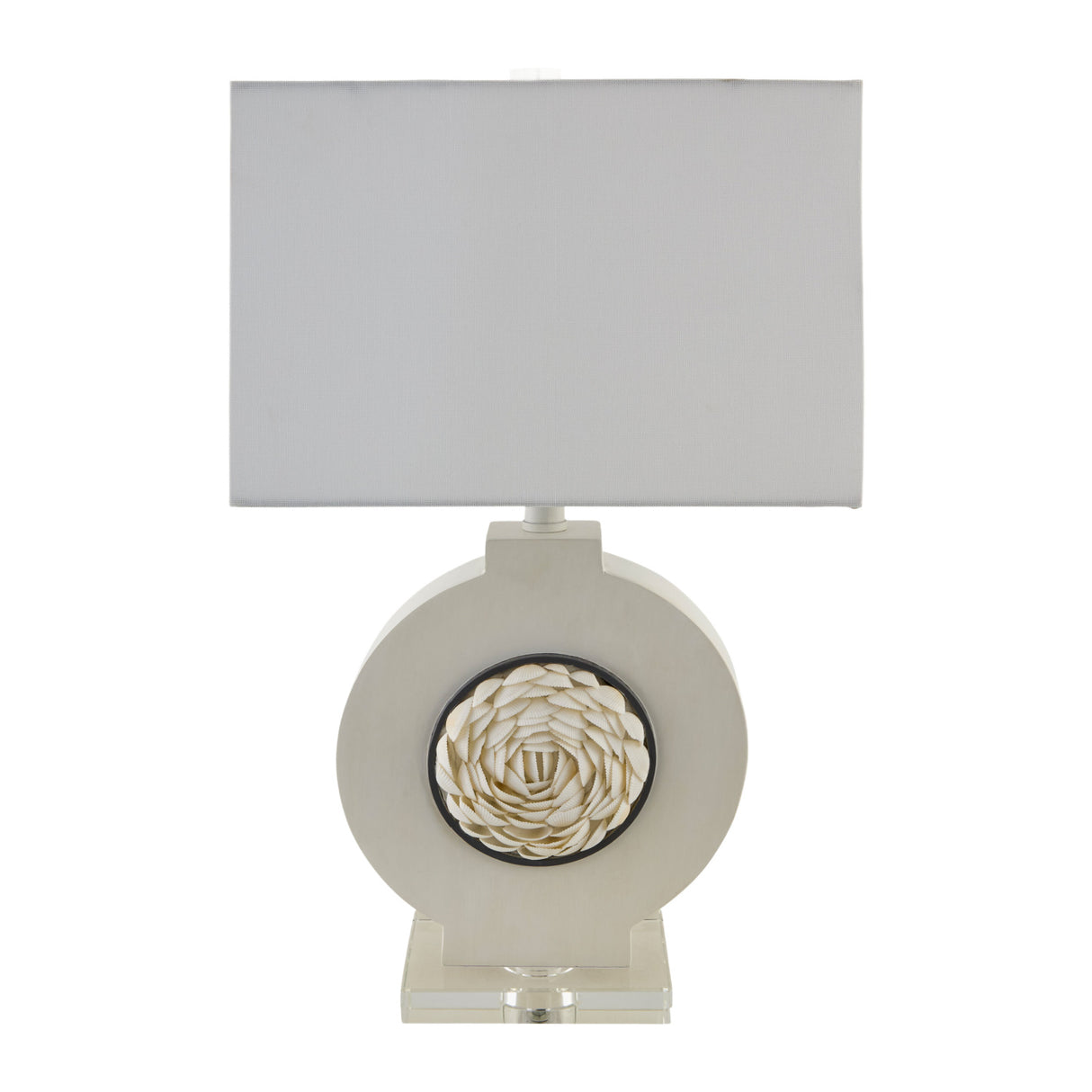 Modern European furniture - Shell Embellished Accent Table Lamp - www.oroa.com | Oroa.com