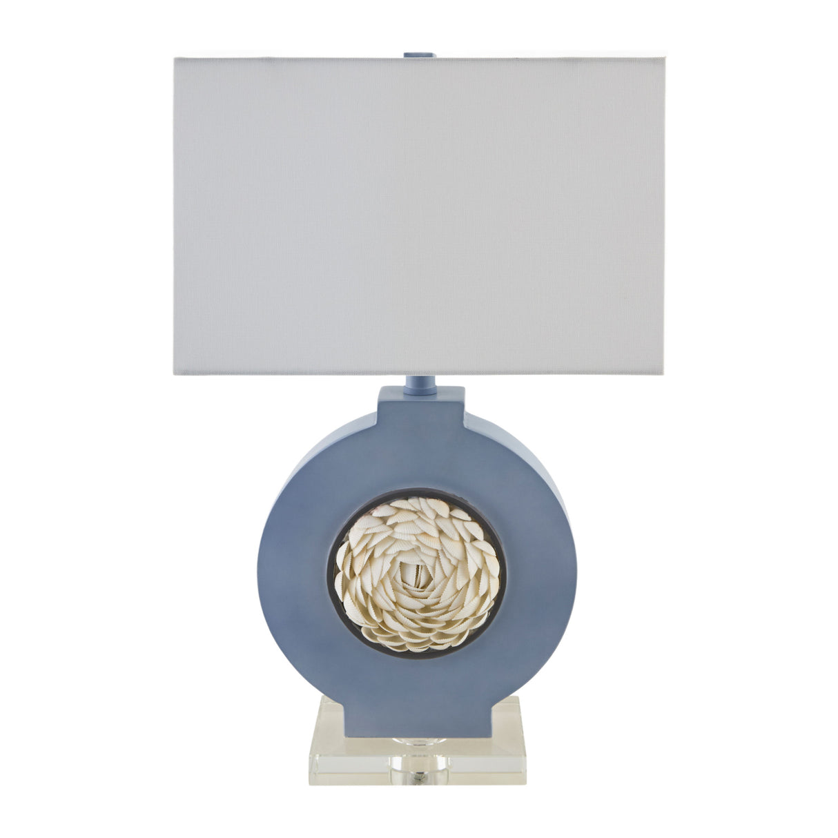 Modern European furniture - Shell Embellished Accent Table Lamp - www.oroa.com | Oroa.com