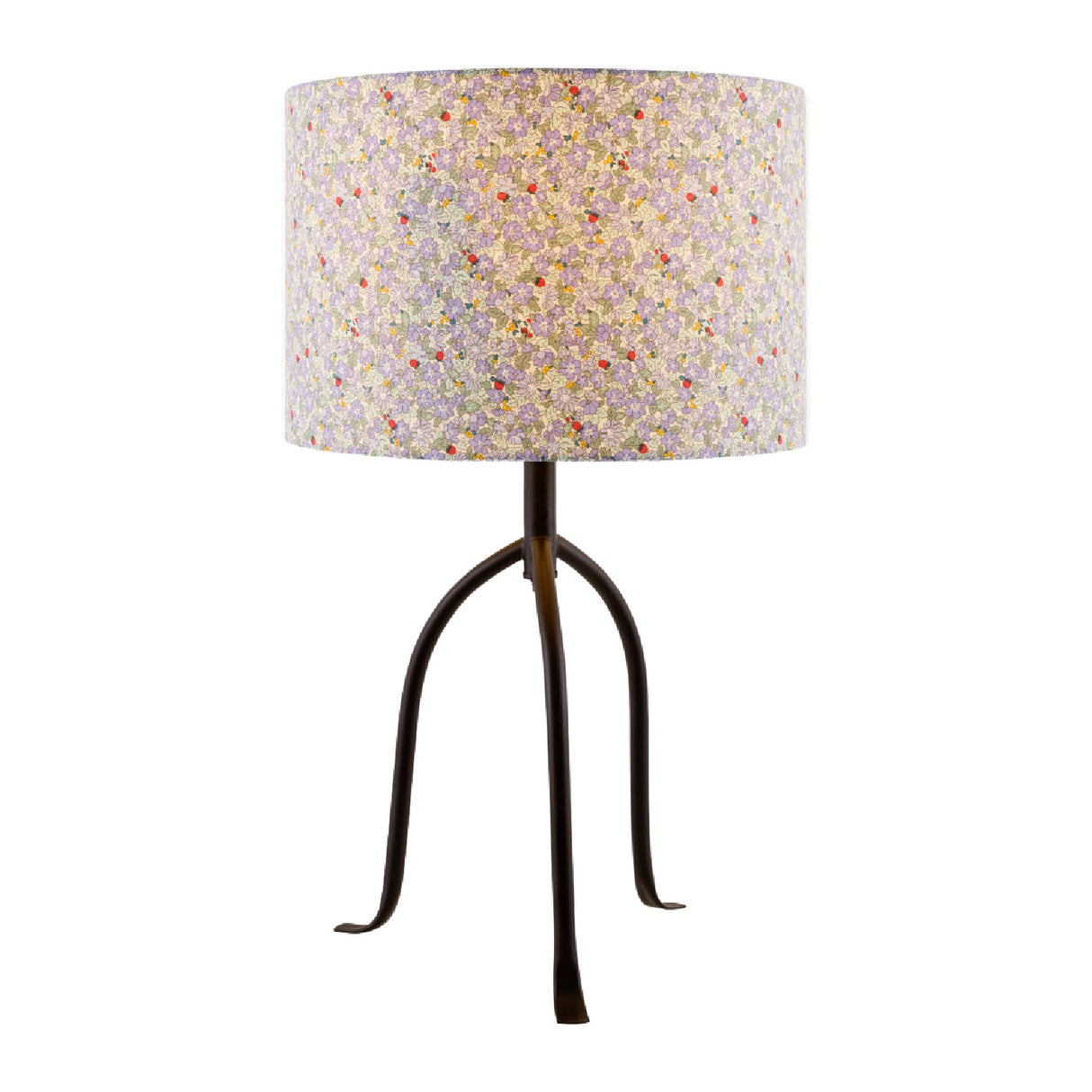Modern European furniture - Floral Print Linen Table Lamp S - www.oroa.com | Oroa.com