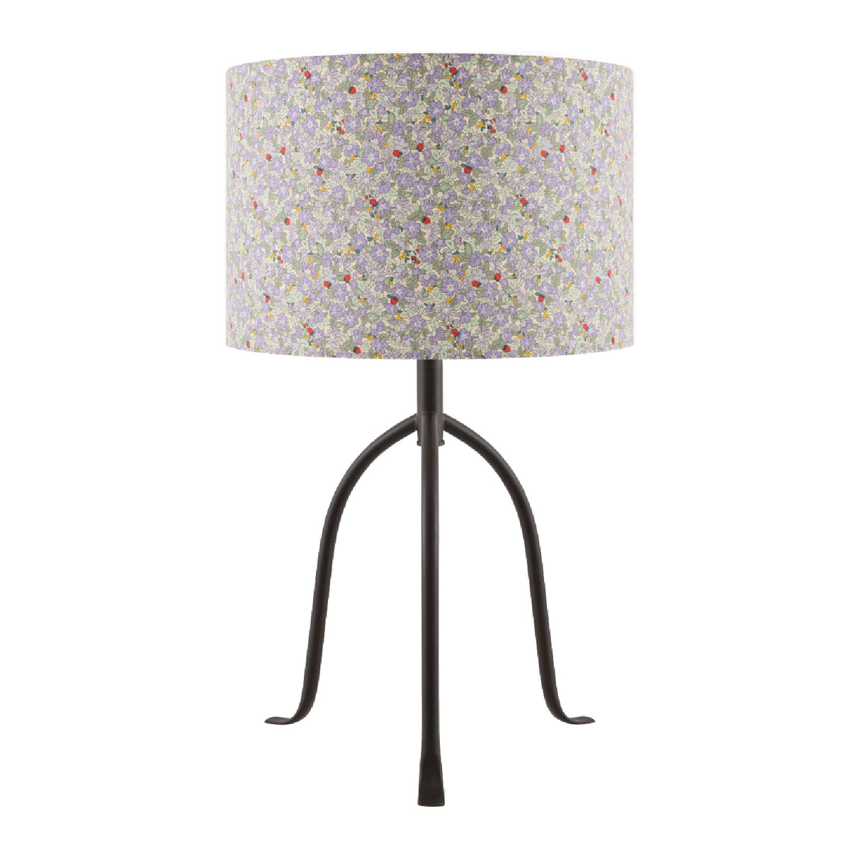 Modern European furniture - Floral Print Linen Table Lamp S - www.oroa.com | Oroa.com