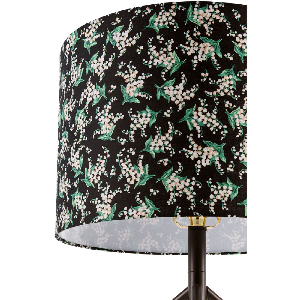 Modern European furniture - Floral Print Linen Table Lamp S - www.oroa.com | Oroa.com