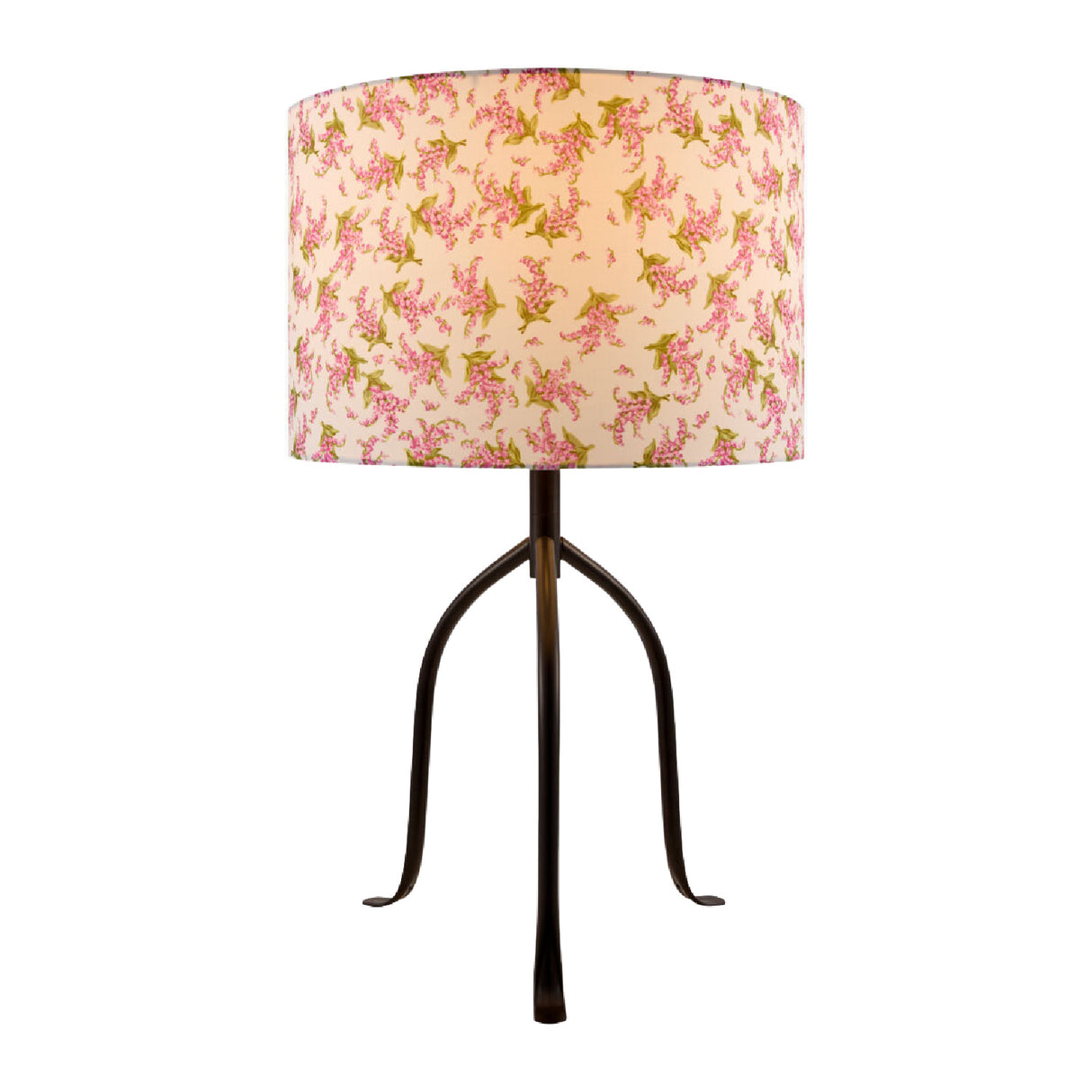 Modern European furniture - Floral Print Linen Table Lamp S - www.oroa.com | Oroa.com