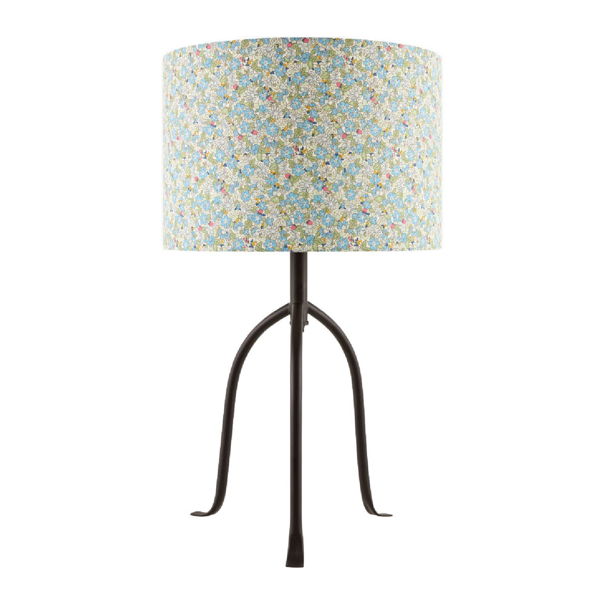 Modern European furniture - Floral Print Linen Table Lamp S - www.oroa.com | Oroa.com