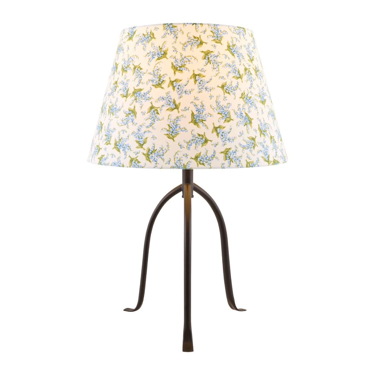 Modern European furniture - Floral Print Linen Table Lamp L - www.oroa.com | Oroa.com