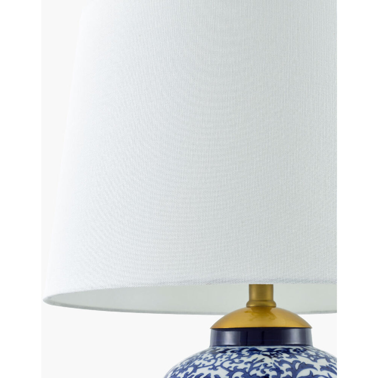 Modern European furniture - Blue Floral Ceramic Table Lamp - www.oroa.com | Oroa.com