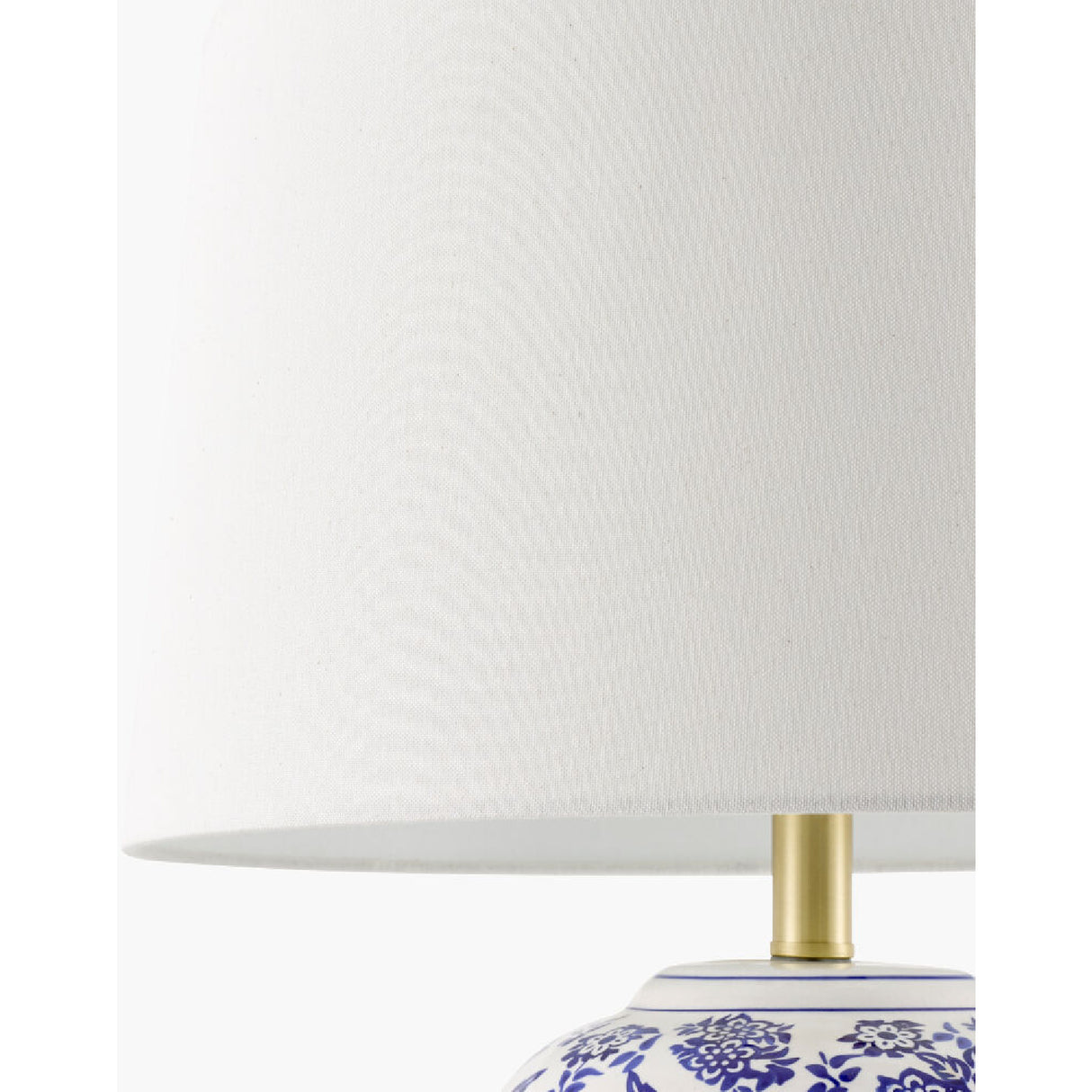Modern European furniture - Blue Flowers Ceramic Table Lamp - www.oroa.com | Oroa.com