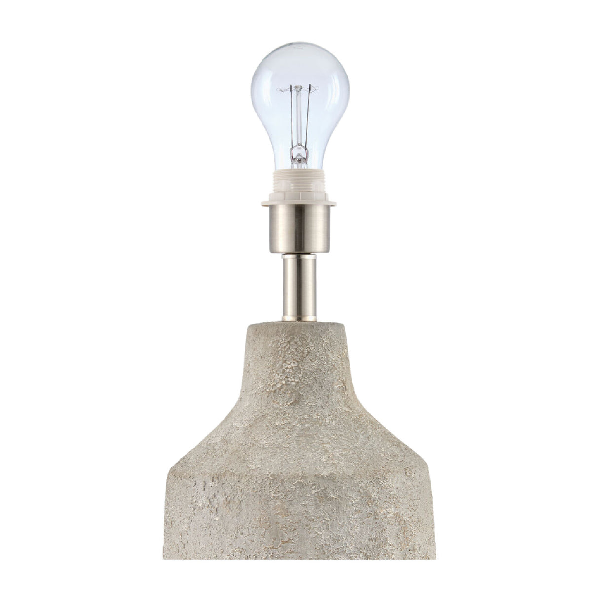 Modern European furniture - Painted Cement Accent Table Lamp - www.oroa.com | Oroa.com