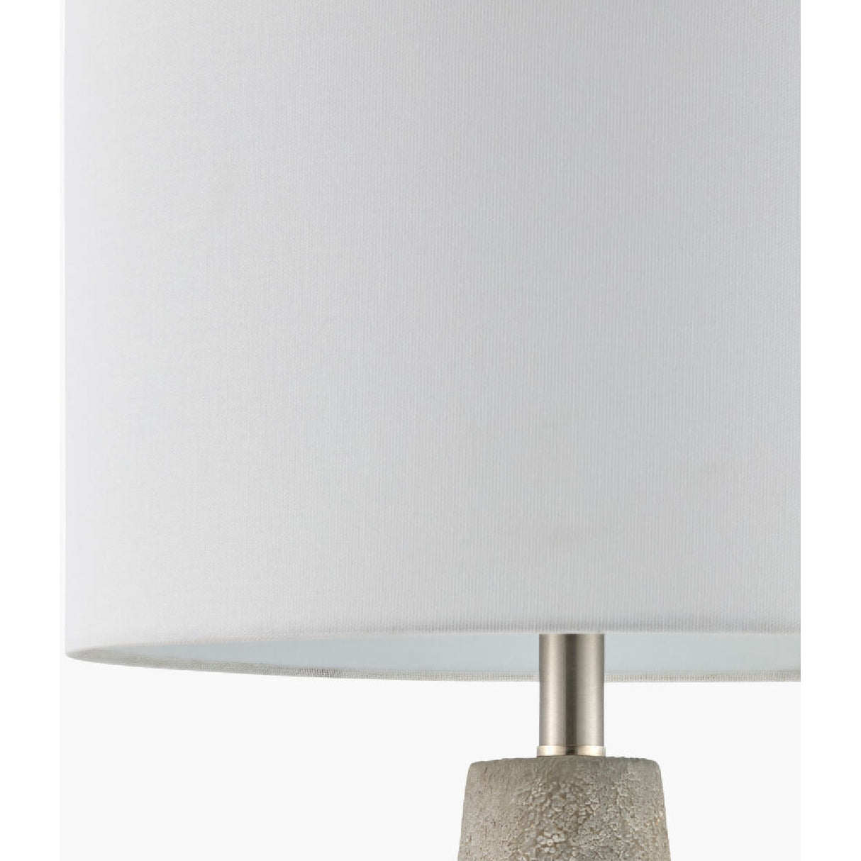 Modern European furniture - Painted Cement Accent Table Lamp - www.oroa.com | Oroa.com