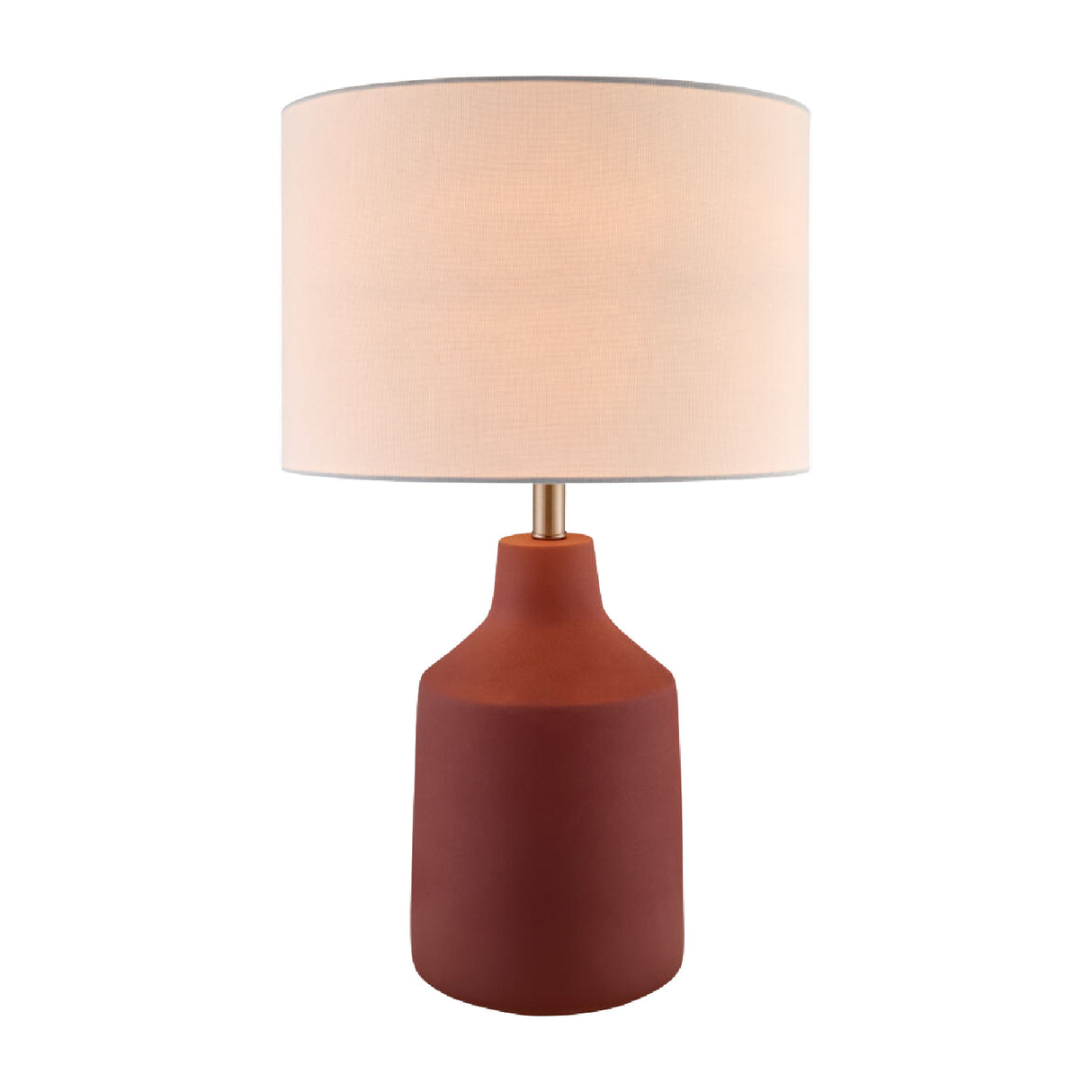 Modern European furniture - Painted Cement Accent Table Lamp - www.oroa.com | Oroa.com