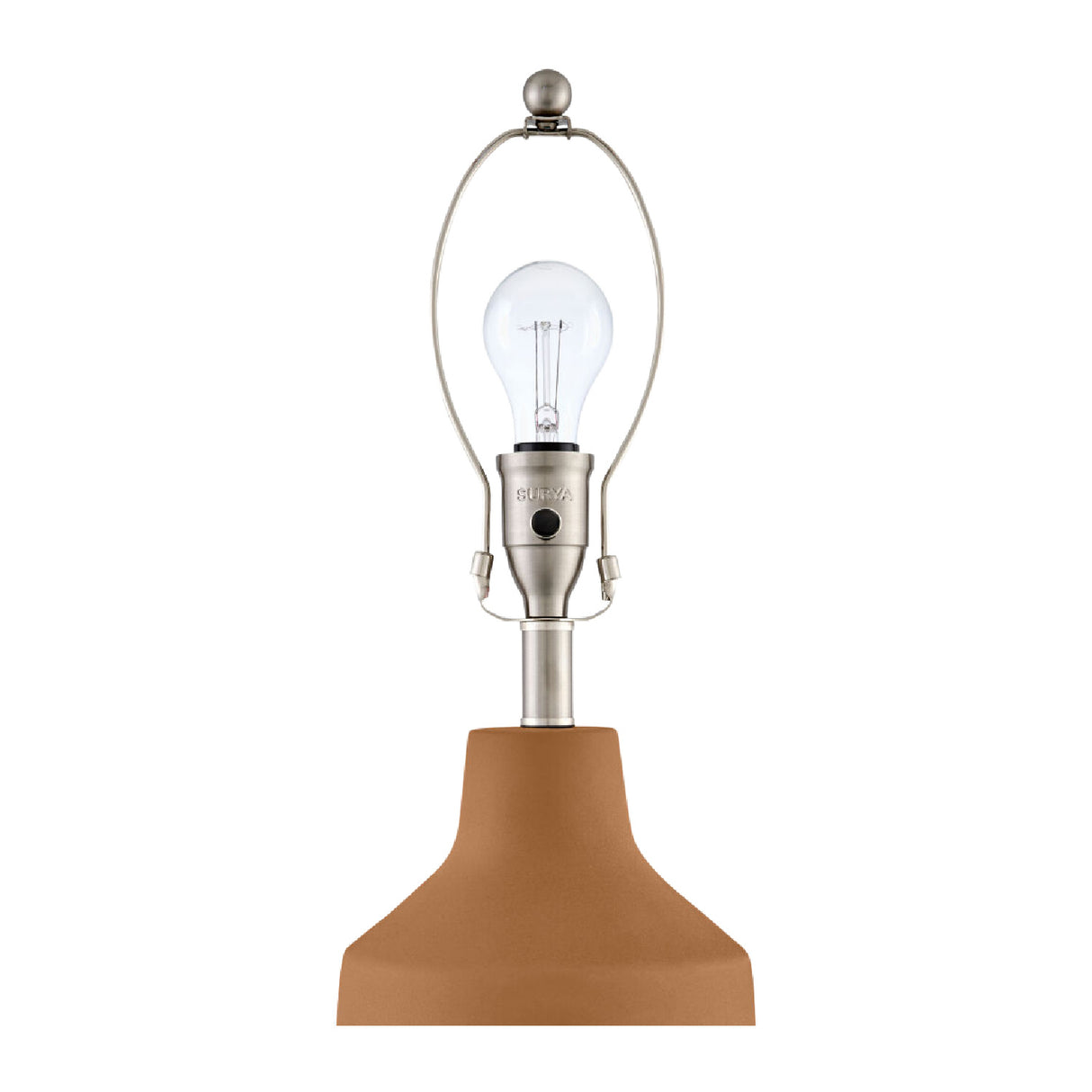 Modern European furniture - Painted Cement Accent Table Lamp - www.oroa.com | Oroa.com