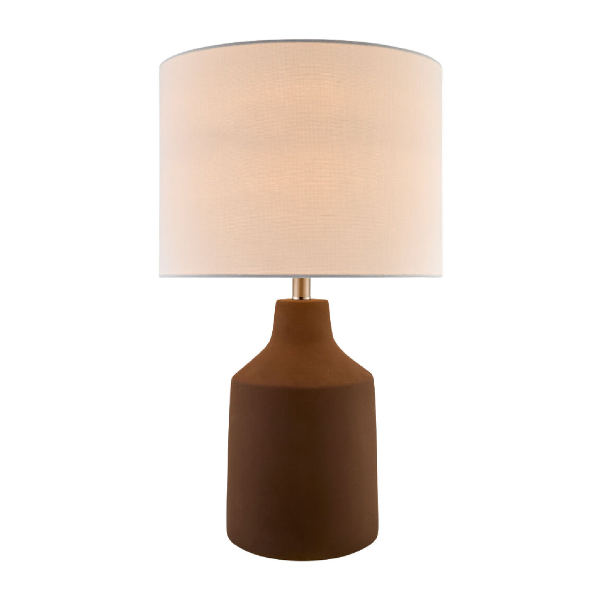 Modern European furniture - Painted Cement Accent Table Lamp - www.oroa.com | Oroa.com