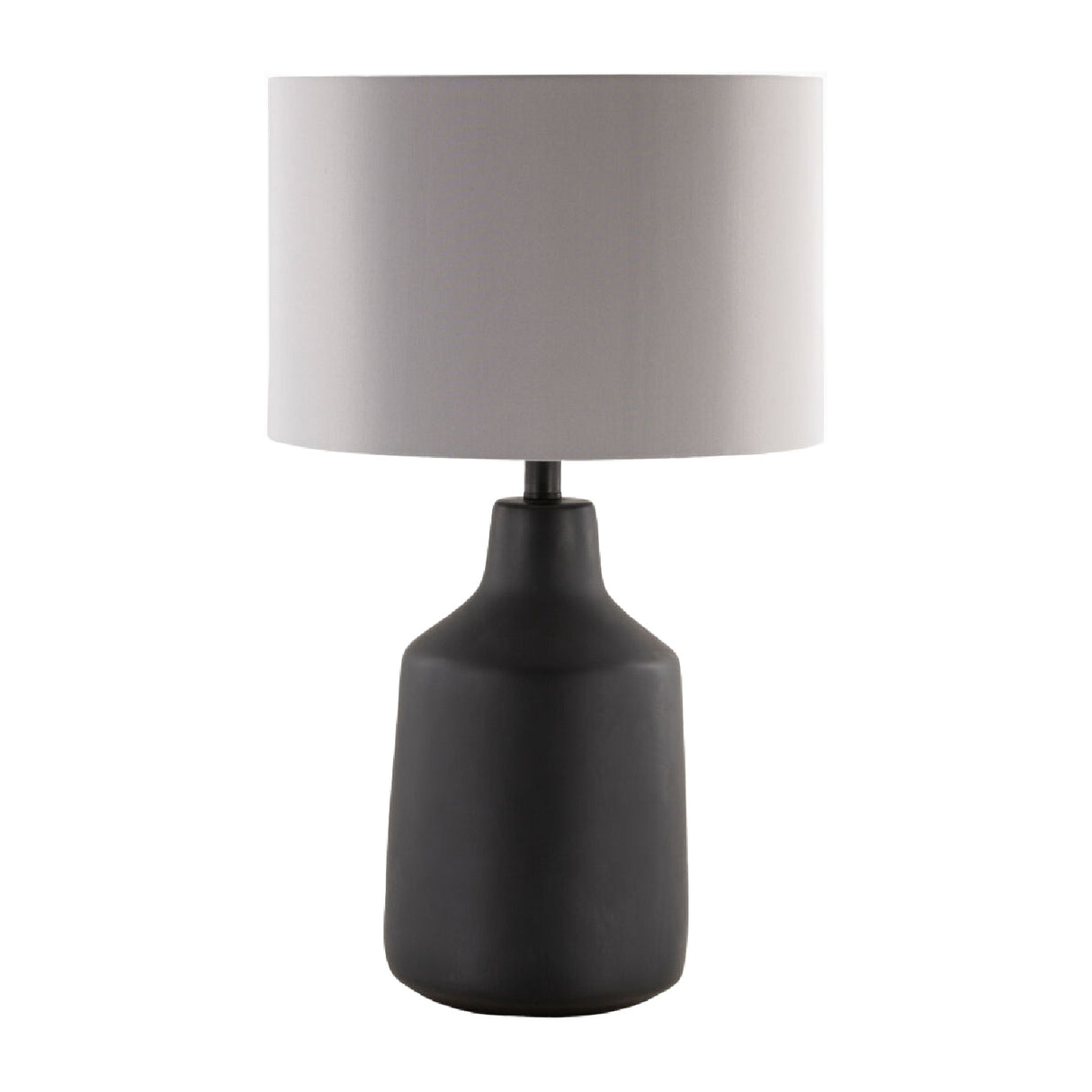 Modern European furniture - Concrete Base Linen Table Lamp - www.oroa.com | Oroa.com