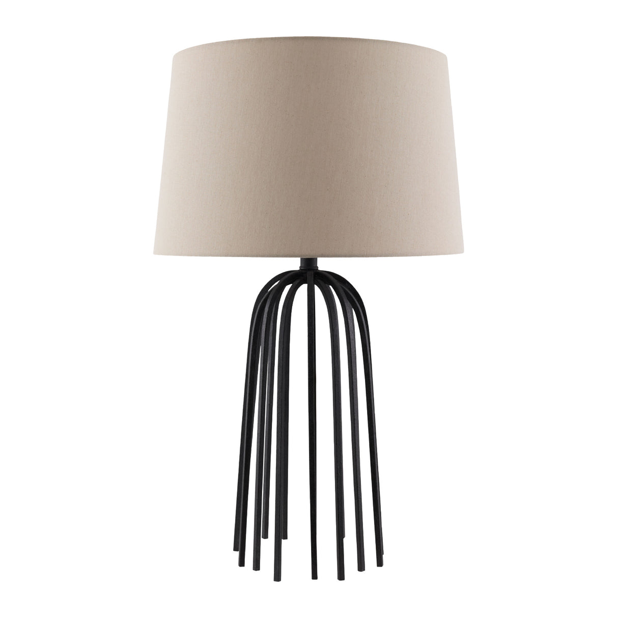 Modern European furniture - Black Iron Table Lamp - www.oroa.com | Oroa.com