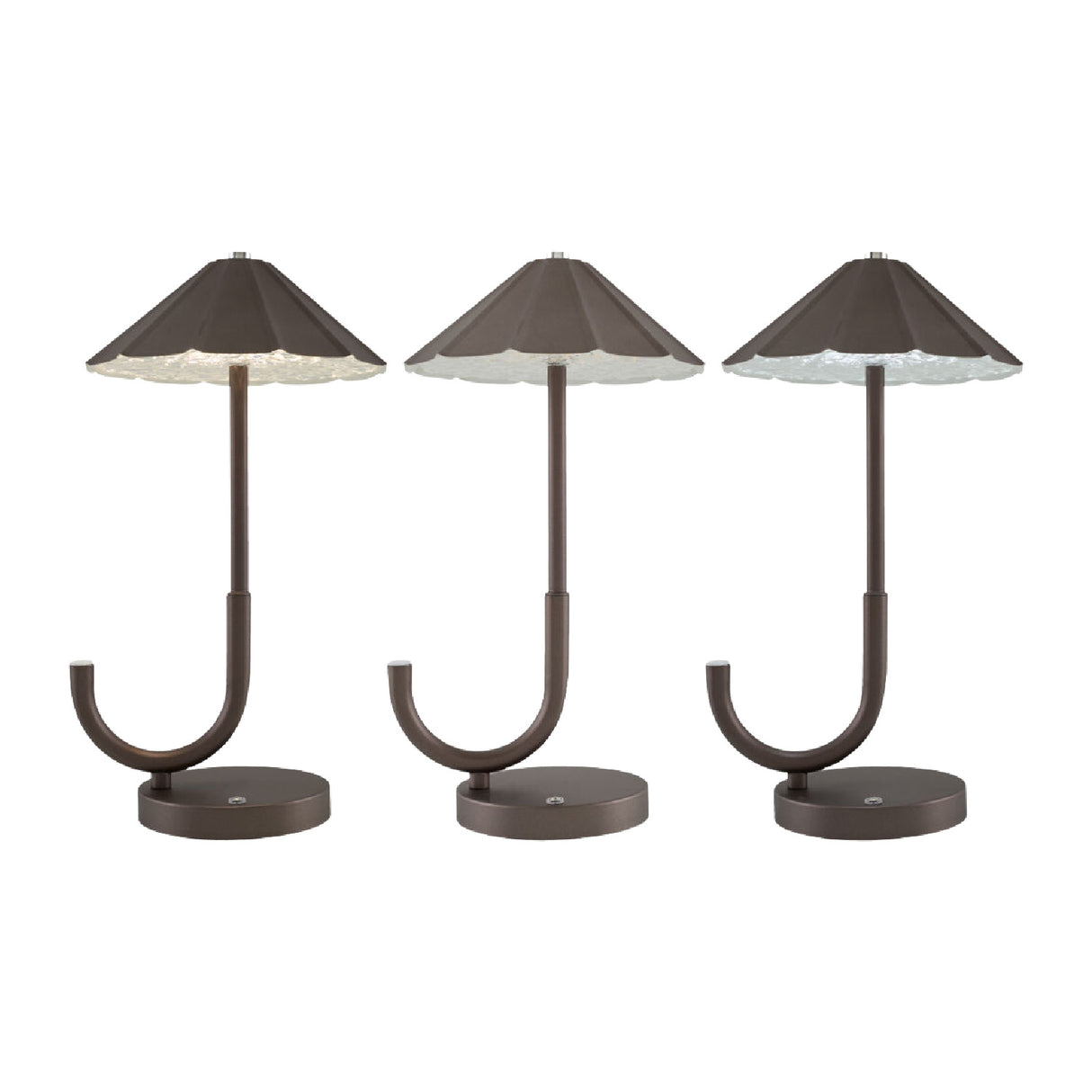 Modern European furniture - Brown Umbrella-Inspired Table Lamp - www.oroa.com | Oroa.com