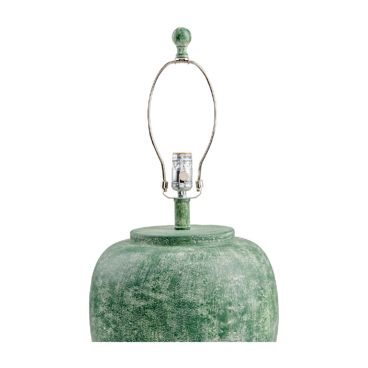 Painted Cement Linen Table Lamp | Oroa.com
