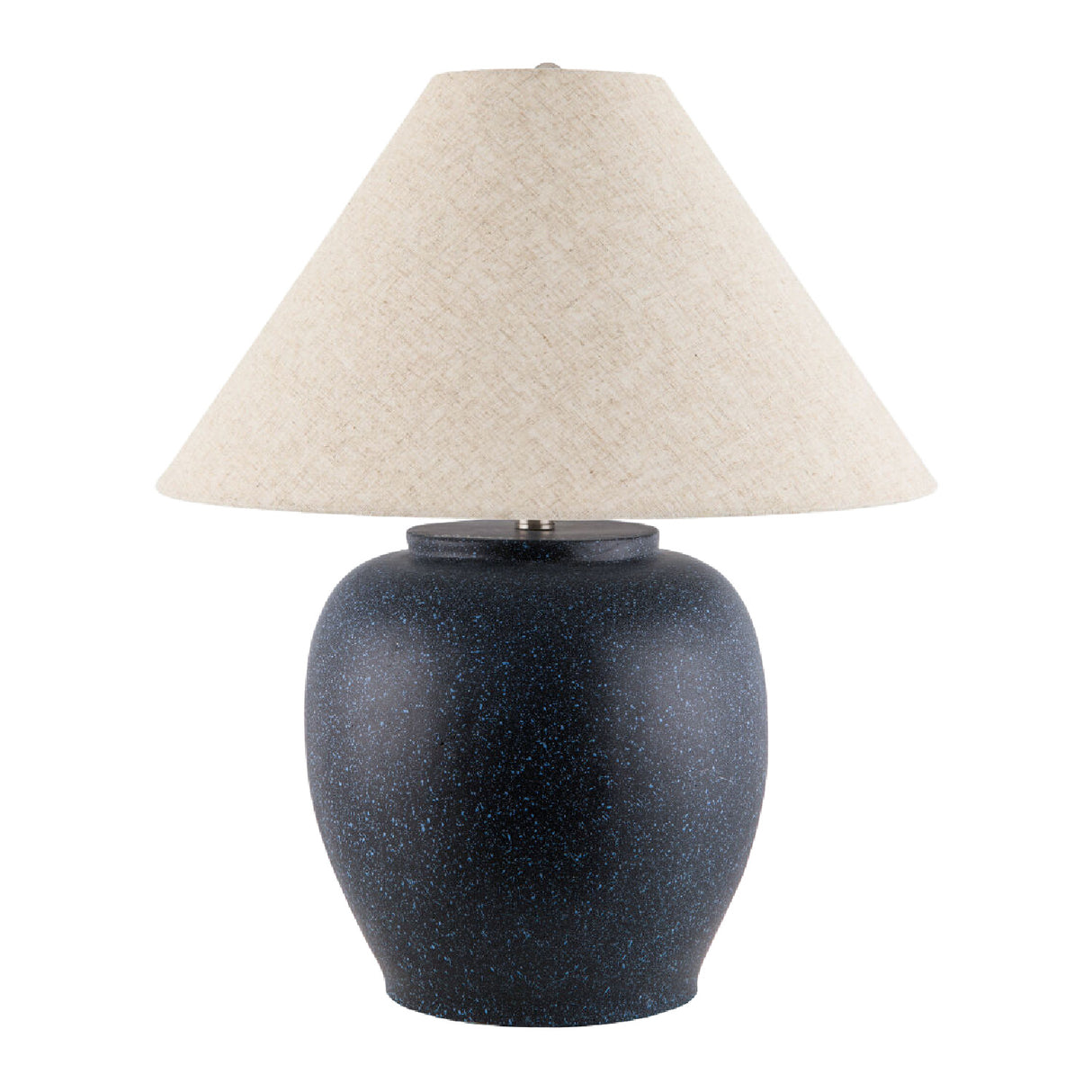 Modern European furniture - Painted Cement Linen Table Lamp - www.oroa.com | Oroa.com