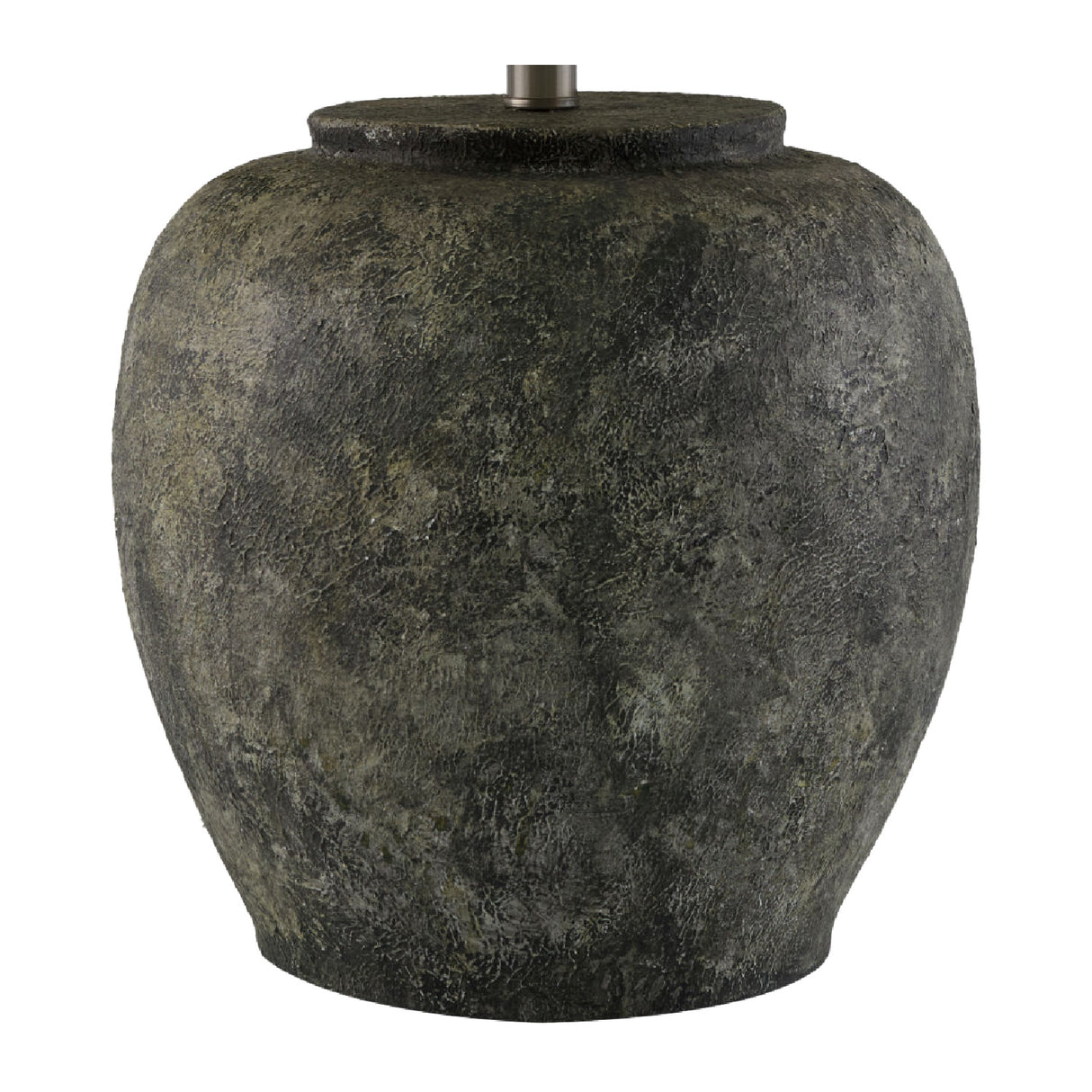 Modern European furniture - Painted Cement Linen Table Lamp - www.oroa.com | Oroa.com