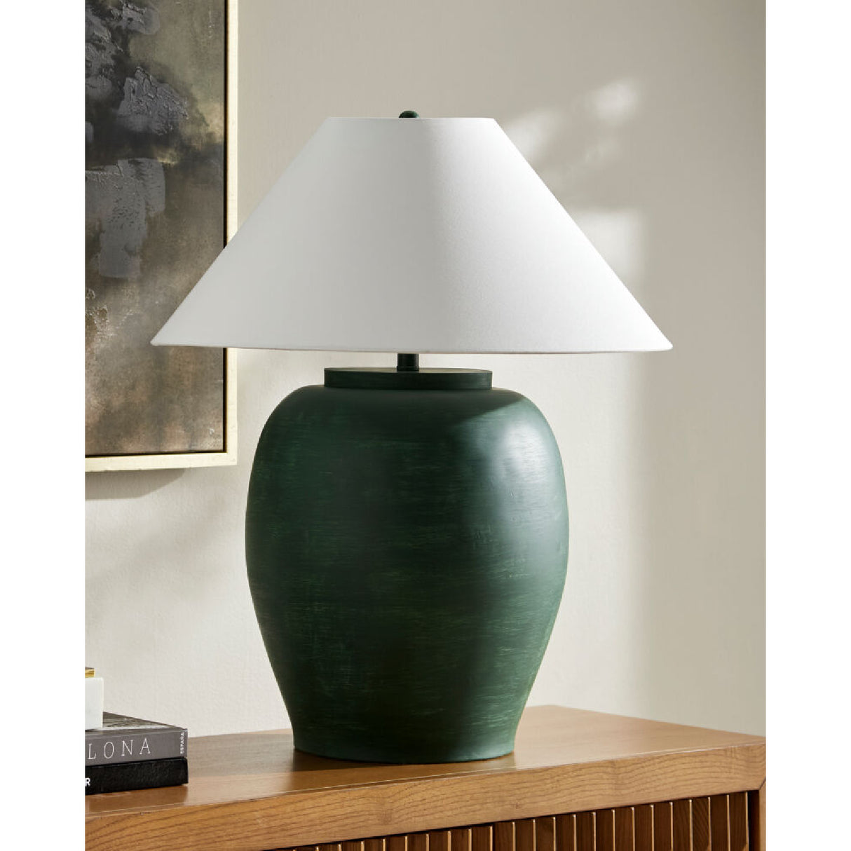 Modern European furniture - Cement Base Accent Floor Lamp - www.oroa.com | Oroa.com