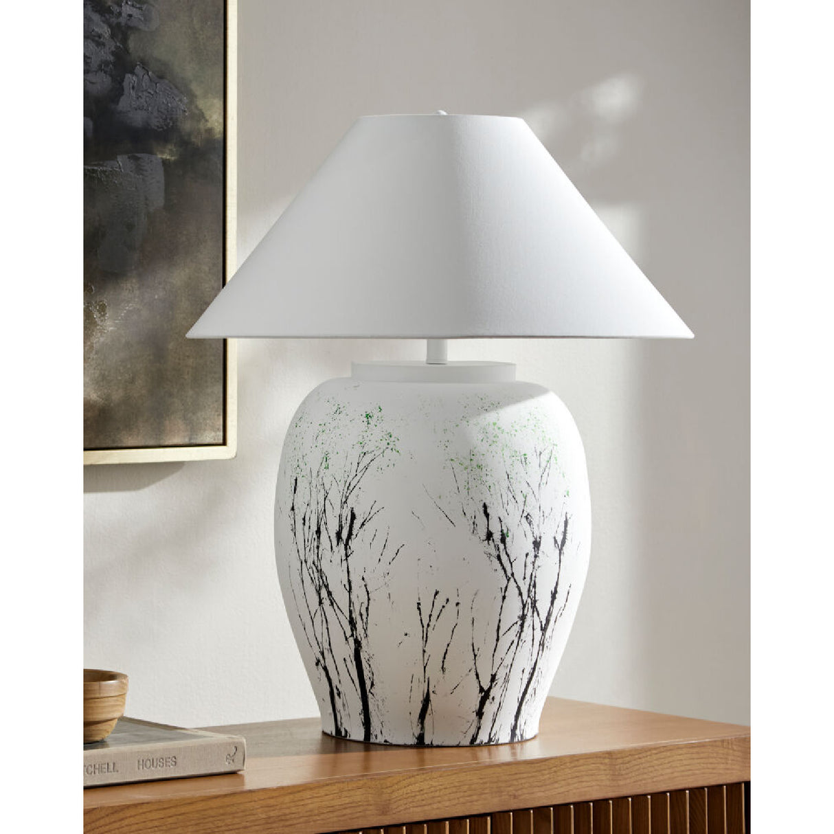 Modern European furniture - Cement Base Accent Floor Lamp - www.oroa.com | Oroa.com