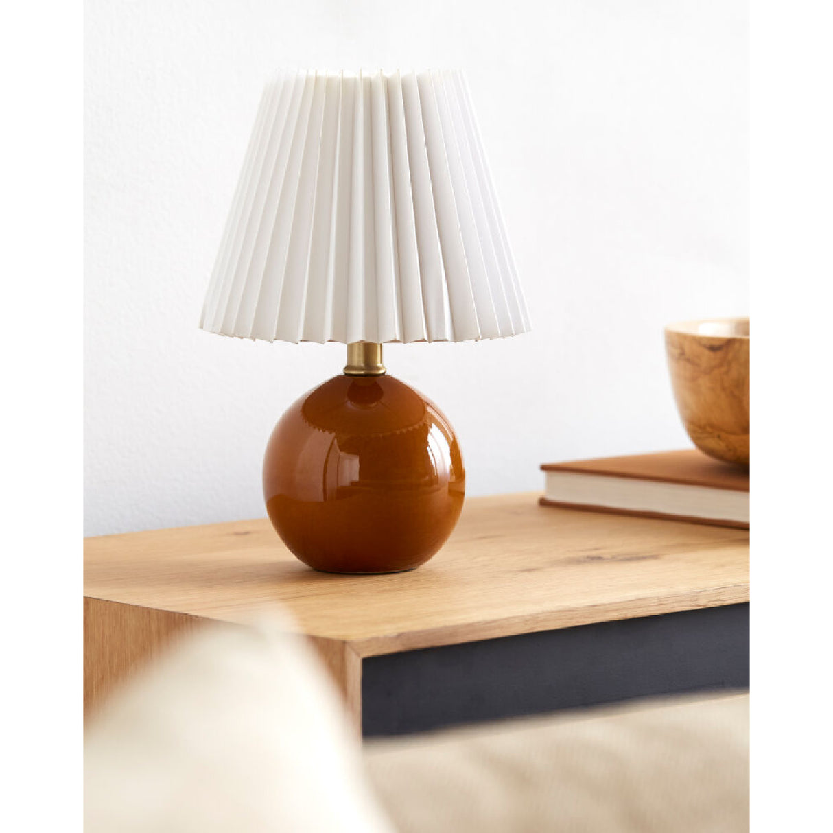 Modern European furniture - Ceramic Sphere Table Lamp - www.oroa.com | Oroa.com