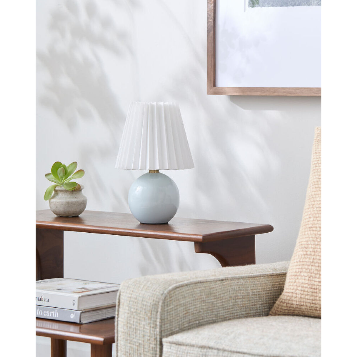 Modern European furniture - Ceramic Sphere Table Lamp - www.oroa.com | Oroa.com
