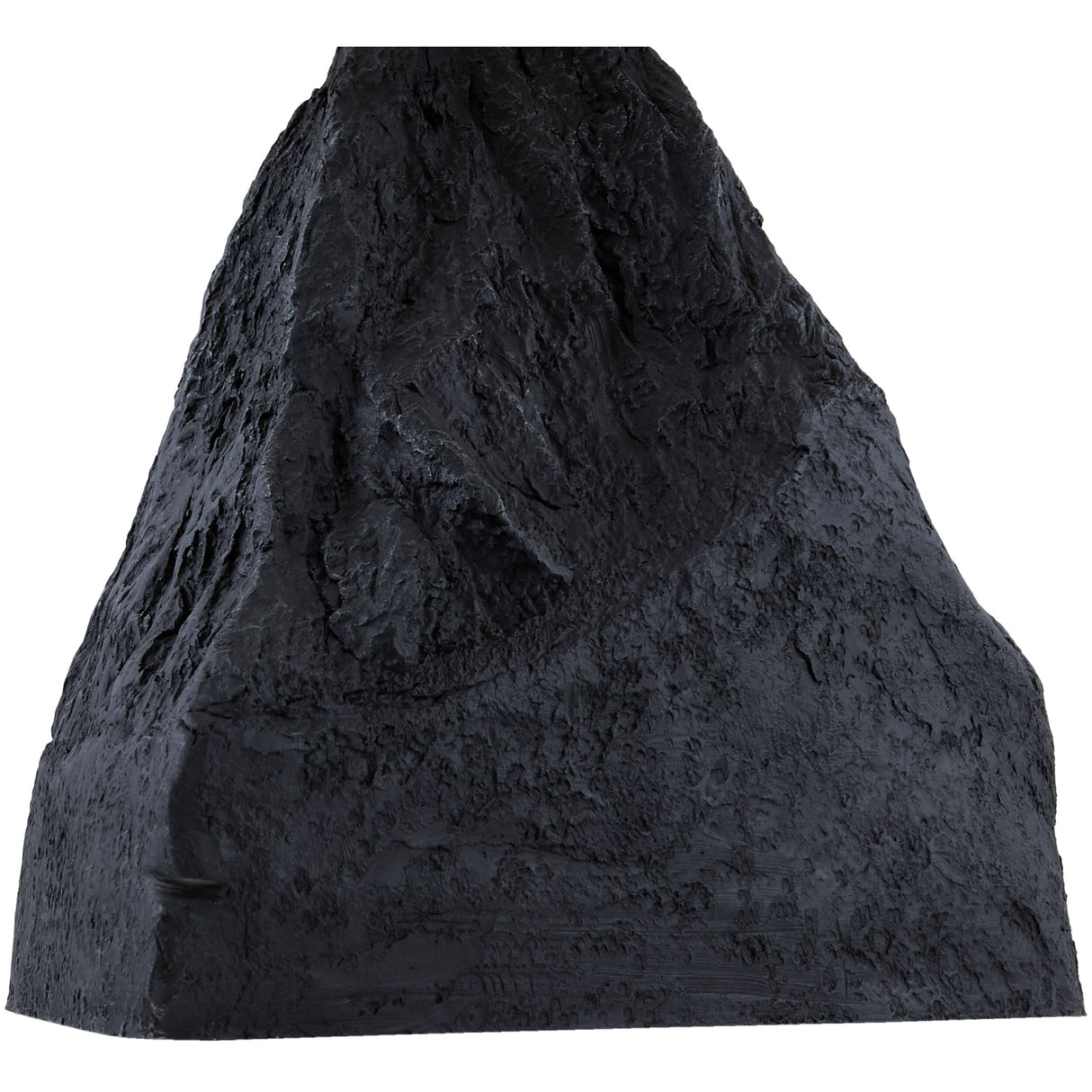 Modern European furniture - Black Organic Textured Table Lamp - www.oroa.com | Oroa.com