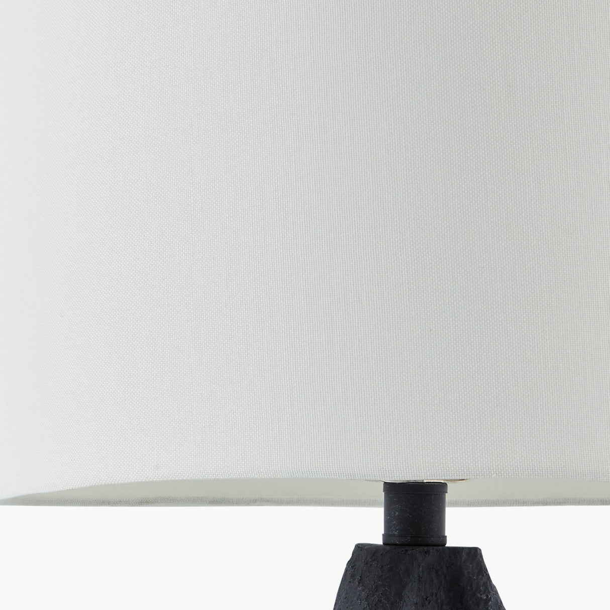 Modern European furniture - Black Textured Accent Table Lamp - www.oroa.com | Oroa.com