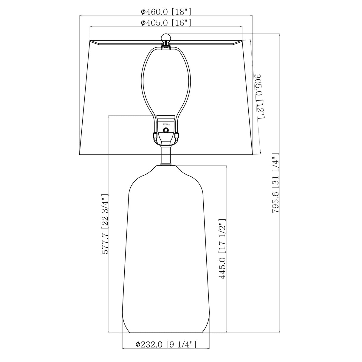 Modern European furniture - Beige Linen Table Lamp - www.oroa.com | Oroa.com