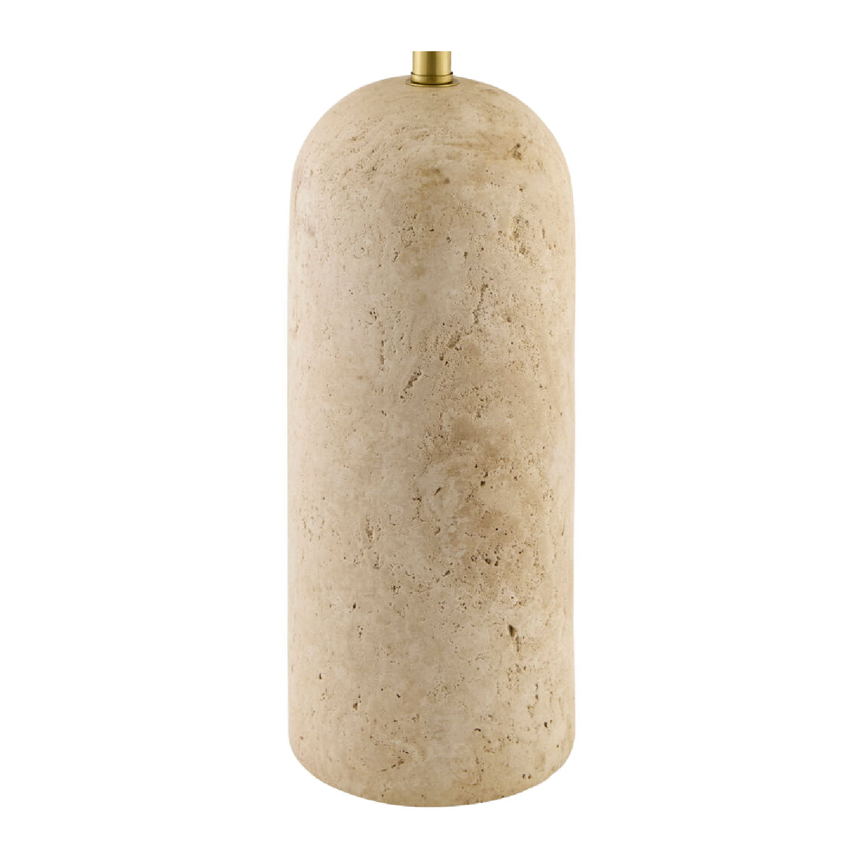 Modern European furniture - Empire Shade Travertine Table Lamp - www.oroa.com | Oroa.com
