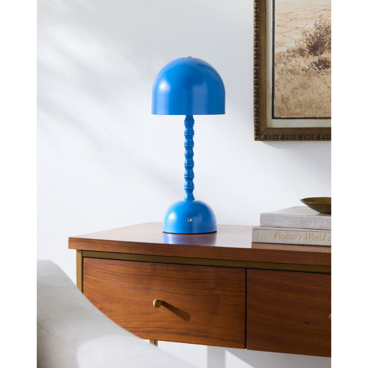 Modern European furniture - Painted Iron Dome Table Lamp - www.oroa.com | Oroa.com