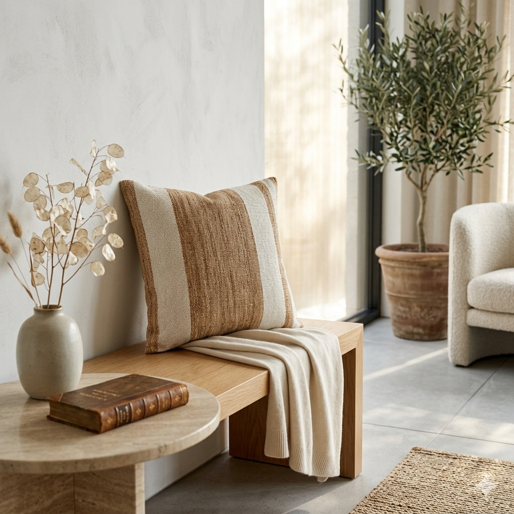 Modern European furniture - Woven Cotton Poly Insert Pillow - www.oroa.com | Oroa.com