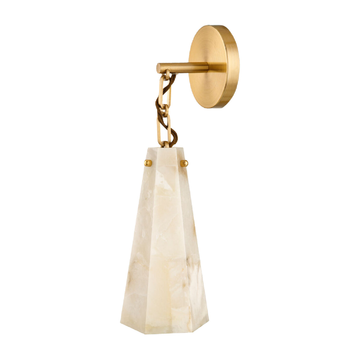 Modern European furniture - White Stone Wall Lamp - www.oroa.com | Oroa.com