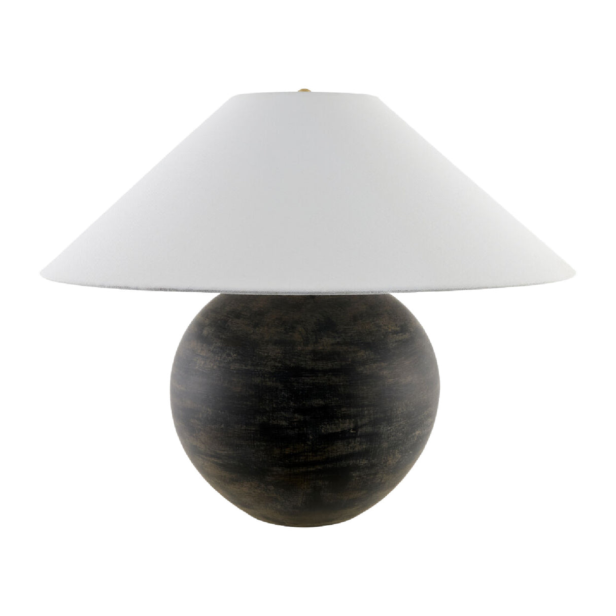 Modern European furniture - Rustic Black Ceramic Table Lamp - www.oroa.com | Oroa.com