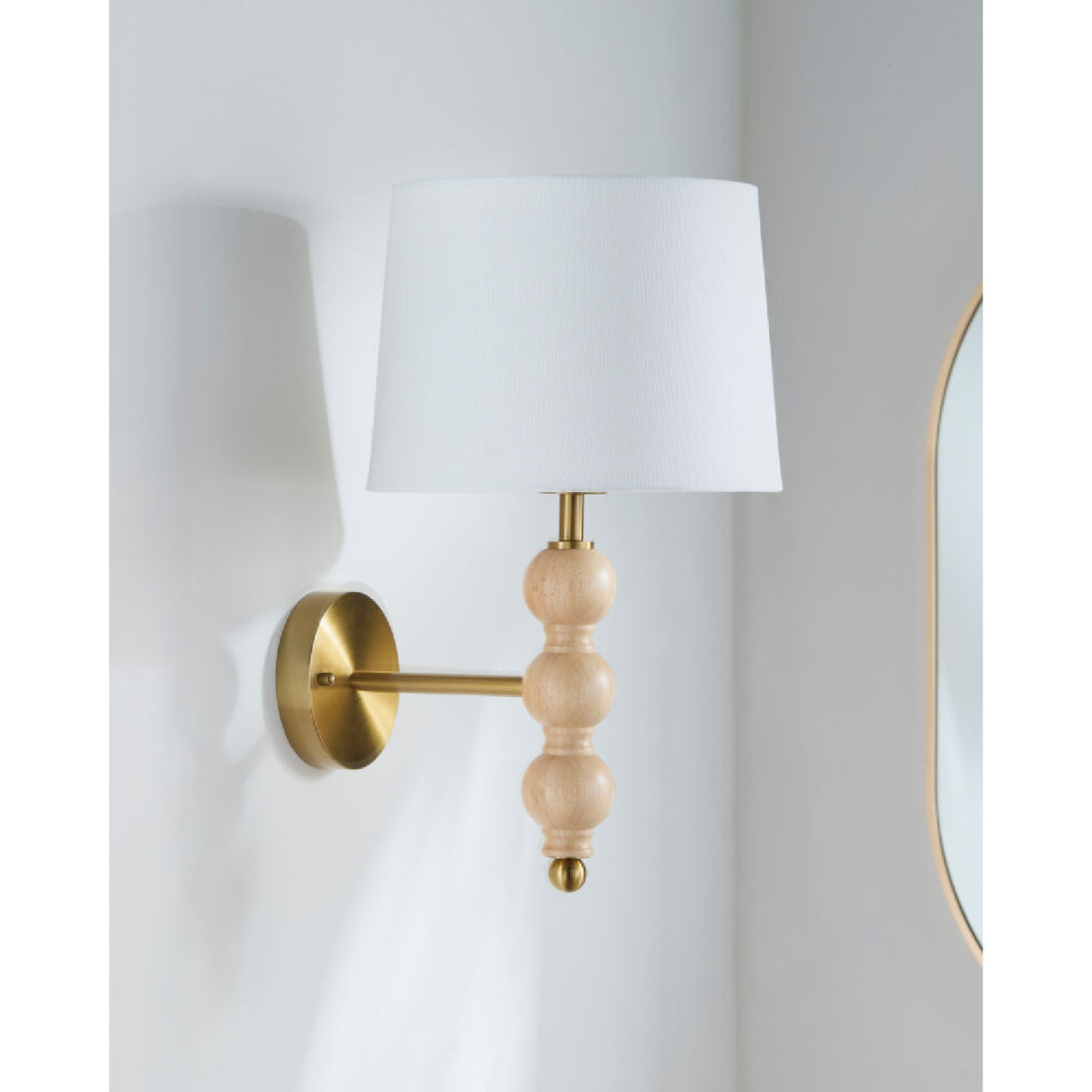 Modern European furniture - Linen Shade Wall Lamp - www.oroa.com | Oroa.com