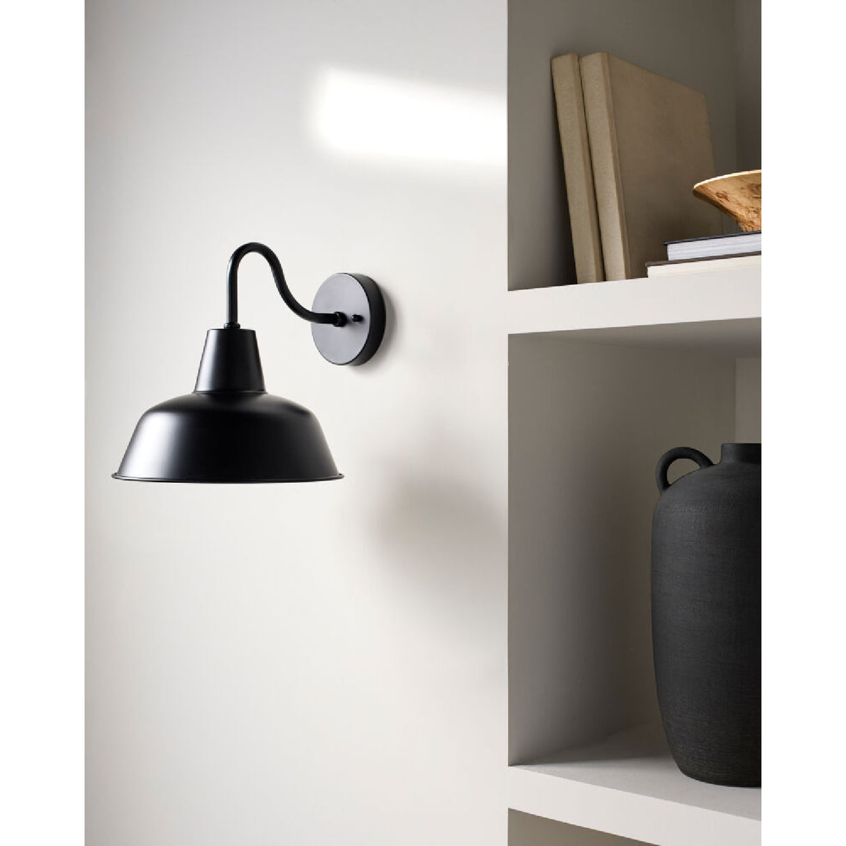 Modern European furniture - Outdoor Black Iron Wall Lamp - www.oroa.com | Oroa.com